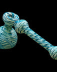 "Full Rake" Fumed Hammer Bubbler Pipe (Various Colors)