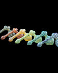 "Colored Sidecar" Fumed Sidecar Bubbler Pipe (Various Colors)