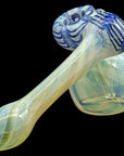"Raked Sidecar" Fumed Sidecar Bubbler Pipe (Various Colors)