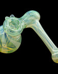 "Raked Sidecar" Fumed Sidecar Bubbler Pipe (Various Colors)