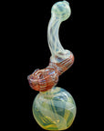 "Rake Bubb" Fumed Sherlock Bubbler Pipe (Various Colors)