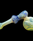"Raked Hammer" Fumed Hammer Bubbler Pipe (Various Colors)