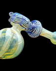 "Raked Hammer" Fumed Hammer Bubbler Pipe (Various Colors)