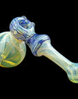 "Raked Hammer" Fumed Hammer Bubbler Pipe (Various Colors)