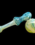 "Raked Hammer" Fumed Hammer Bubbler Pipe (Various Colors)