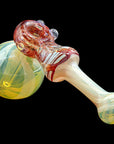 "Raked Hammer" Fumed Hammer Bubbler Pipe (Various Colors)