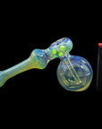 "Silver Hammer" Fumed Hammer Bubbler Pipe (Various Colors)