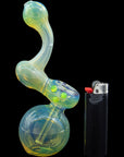 "Silver Sherlock" Fumed Sherlock Bubbler Pipe (Various Colors)