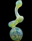 "Silver Sherlock" Fumed Sherlock Bubbler Pipe (Various Colors)