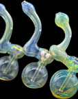 "Silver Sherlock" Fumed Sherlock Bubbler Pipe (Various Colors)