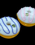 "Frosted Donut" Glass Pipe