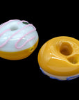"Frosted Donut" Glass Pipe