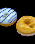 "Frosted Donut" Glass Pipe