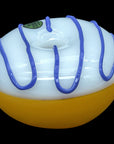 "Frosted Donut" Glass Pipe