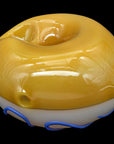 "Frosted Donut" Glass Pipe