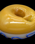 "Frosted Donut" Glass Pipe
