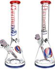 Grateful Dead x Pulsar "Liberty Beaker" Water Pipe - 15.75" / 14mm F