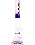 ROOR Tech 18″ Multicolor Beaker Bong with Showerhead Perc – 5 mm Thick