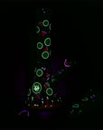 Pulsar Fruit Series Watermelon Zkittles Herb Pipe Glow Duo - 10" / 14mm F
