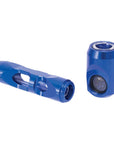 ALUMINUM GLASS SMOKING PIPE