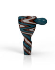 WIG WAG STRIPPED BONG BOWL PIECES