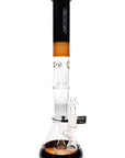 ROOR Tech Multicolor Stemless Beaker Bong – Multi Percs – 18″ – 5 mm