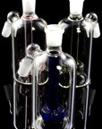 Glass 14.5 mm Male-to-Female 45° Ash Catcher with Showerhead Perc