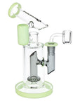 Pulsar Bicolor Fractured Tower Glass Dab Rig | 8" | 14mm F