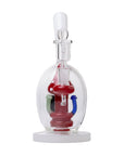 Human Grade Mushroom Globe Glass Rig