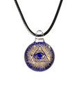 All Seeing Eyes Glass Pendant