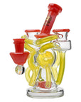 Calibear Artistic Recycler Dab Rig with Opal