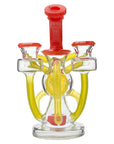 Calibear Artistic Recycler Dab Rig with Opal