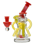 Calibear Artistic Recycler Dab Rig with Opal