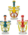 Calibear Artistic Recycler Dab Rig with Opal
