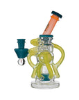 Calibear Artistic Recycler Dab Rig with Opal