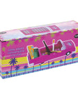 Fujima Baked Pink Convertible Polyresin Ashtray with Stash Trunk - 10"x4"