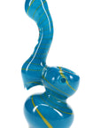 Glass Sherlock Bubbler “Spiral Sipper” – Small – Assorted Colors