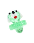 Glass Dog Carb Cap “Pup Puff” – Assorted Colors
