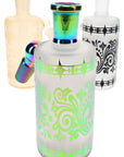 6B Glass Frosted Showerhead Ash Catcher – 14.5 mm 45° – Assorted Colors