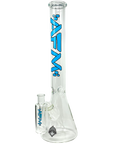 18" AFM Clear Glass Beaker Bong Set – with Ash Catcher
