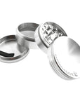 Sir Shredalot 4 Piece Curve Top Metal Herb Grinder - 63mm