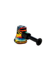 Colorful Starburst Axe Glass Pipe