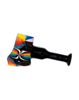 Colorful Starburst Axe Glass Pipe