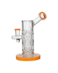 Calibear Crystal Engraved Straight Chamber Dab Rig
