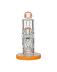 Calibear Crystal Engraved Straight Chamber Dab Rig