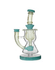 Calibear Curvy Torus Incycler Dab Rig | 8" Borosilicate Glass Rig with Torus Chamber