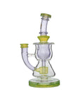 Calibear Curvy Torus Incycler Dab Rig | 8" Borosilicate Glass Rig with Torus Chamber