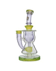 Calibear Curvy Torus Incycler Dab Rig | 8" Borosilicate Glass Rig with Torus Chamber