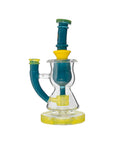 Calibear Curvy Torus Incycler Dab Rig | 8" Borosilicate Glass Rig with Torus Chamber
