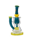 Calibear Curvy Torus Incycler Dab Rig | 8" Borosilicate Glass Rig with Torus Chamber